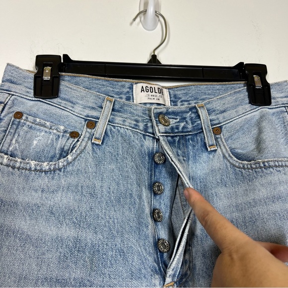 Agolde Jamie Button Fly Jean Size 26 - Picture 5 of 10